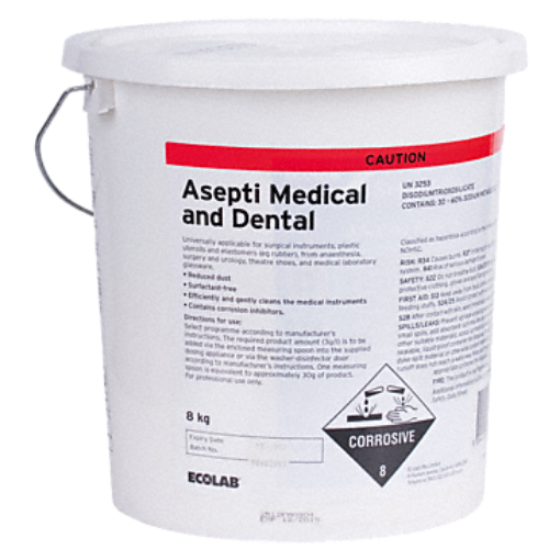 Miele Asepti Medical and Dental Powder Detergent, 8KG