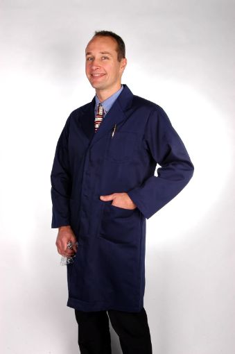 Lab Coat navy Blue - size Medium