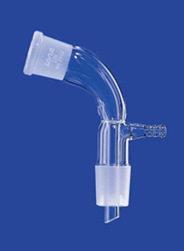 Receiver Adapter 19/26 socket, 24/29 cone, vacuum Side Arm