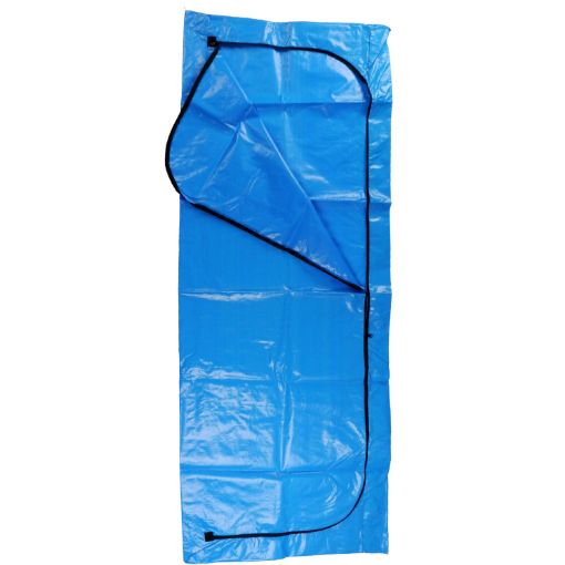 2050 - D Shape Blue Body Bags