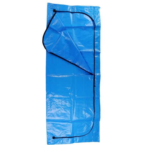 2050 - D Shape Blue Body Bags