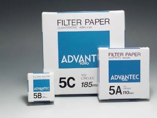 Ashless Quantitative Filter Paper - 125mm, 100 per Pack