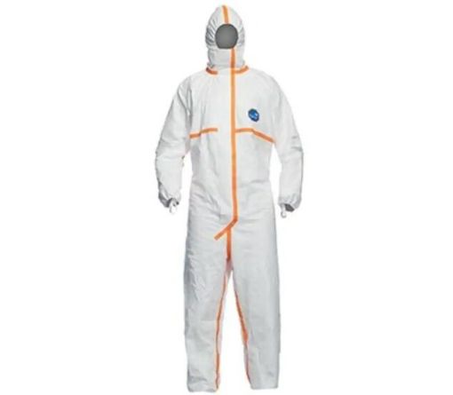 Coverall, Tyvek 800J TJ198TWH, size large, carton of 25
