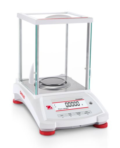 Pioneer Analytical Balance, 120g Capacity x 0.0001g (1.0mg) Readability Pan