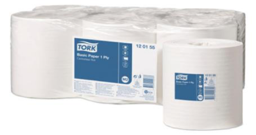 Tork Hand Towel Centre Feed 20cm x 300mtre Carton of 6