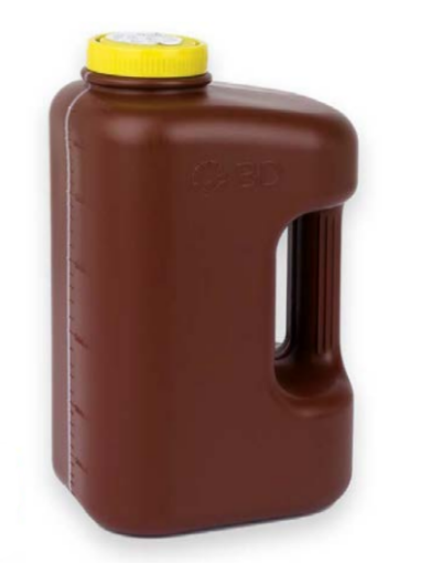 Bd L Hour Vacutainer Urine Collection Container Amber