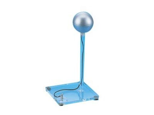 Picture of Genecon Electrostatic Aluminium Collection Sphere, Narika (for use with Genecon Static High Volt)