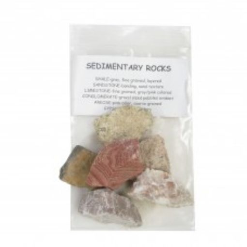 Picture of Geological Specimens "Rocks in A Bag" Sedimentary Pk/6
