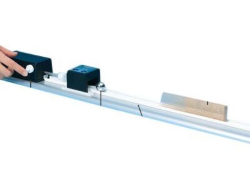 Picture of Collision Apparatus for Kinetic Energy (with Bee Spi V photogate)