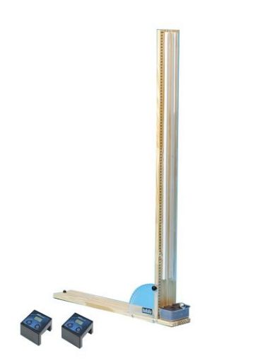 Picture of G-Gauge, demo for velocity & acceleration (with 2x Bee Spi V photogates)