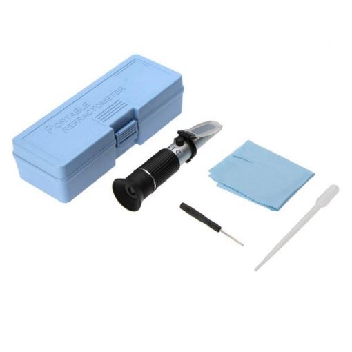 Picture of Refractometer, Hand Held, 28-62% x .2 Brix with ATC 1.3776-1.4465 Ri