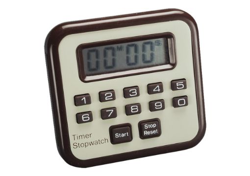 Picture of Timer, Digital, Count Up/Down, 1 Sec - 99 Mins with Clip/Stand