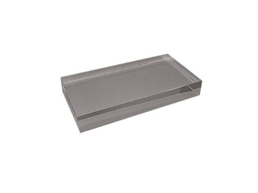 Picture of Prism, Rectangular Block, Acrylic, 125x65x18mm