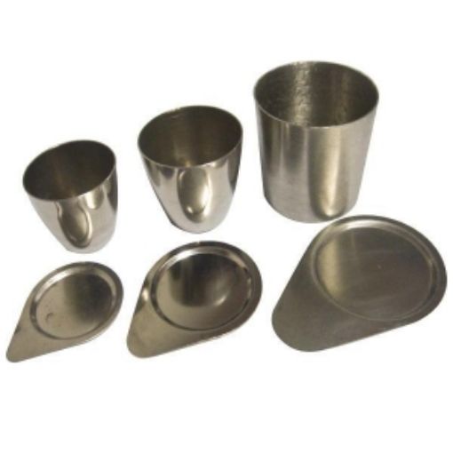 Picture of Crucible, Nickel, 99% Pure, 70mL with Lid