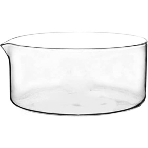 Picture of Dish, Crystallising, Glass, 230mm with Spout