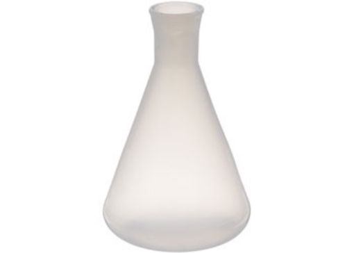 Picture of Flask, Erlenmeyer, PP, 100mL, Wide Mouth, No Cap