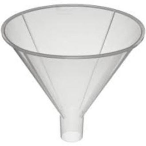 Picture of Funnel, Powder 150mm D, Stem 20mm ID x 30mm long, PP