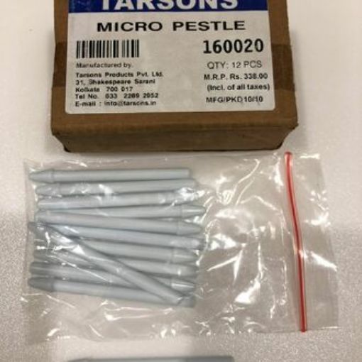 Picture of Pestle, Micro, PP, Autoclaveable, Dbl Ended, 1.5/0.5mL Pk12