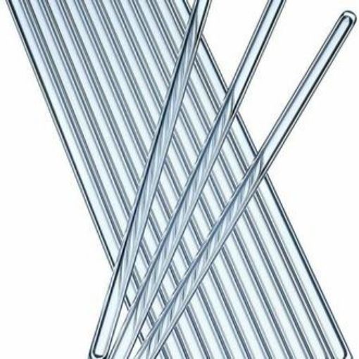 Picture of Rods, Stirring, Glass 200x7mm D Flat Ends Pk/40 Pcs