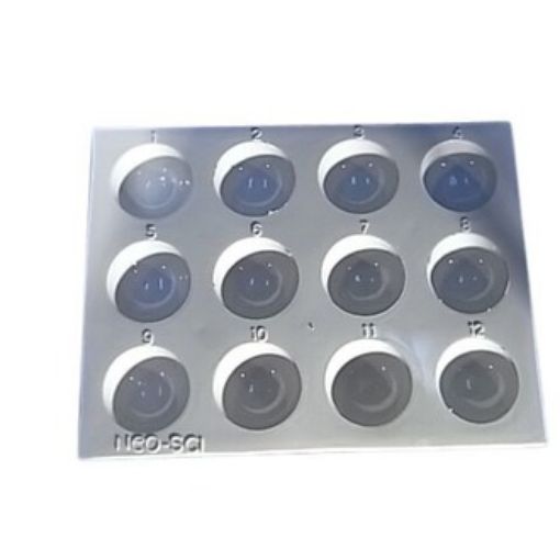 Picture of Tile, Cavity, Plastic, 12 Cavities , White 120mm x 90mm (LxW)