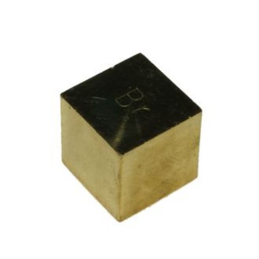 Picture of Cube, 2.0cm, Brass