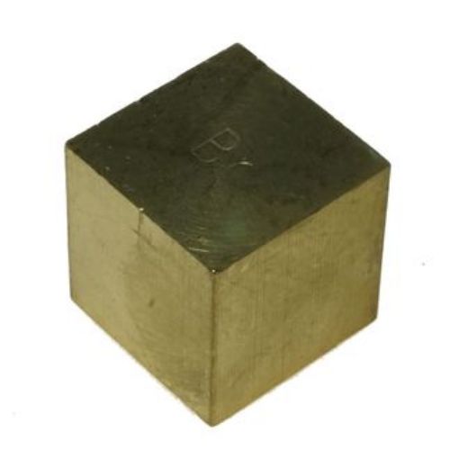 Picture of Cube, 2.5cm, Brass