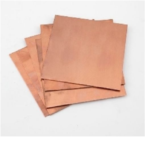 Picture of Copper Sheet, 150x150mm 28SWG Pack/8 Pcs