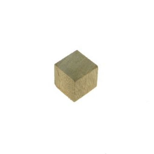 Picture of Cube, Spare, 1.0cm Edge Wood