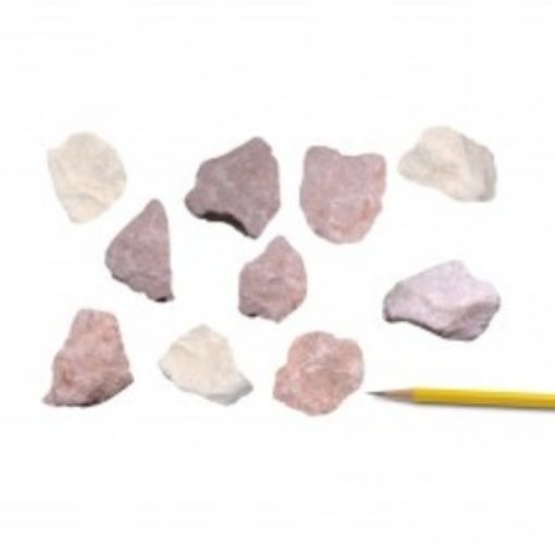 Picture of Rock, Marble White, pack of 10