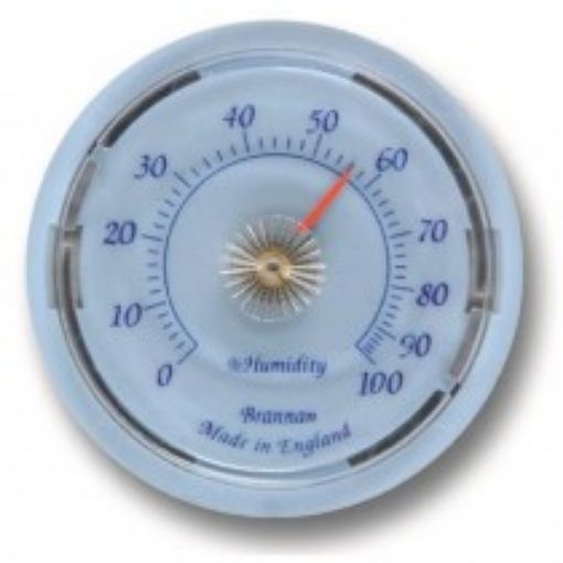 Picture of Hygrometer, Hair, Plastic, 50mm D 0-100%