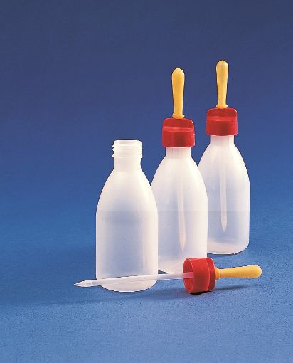 Picture of 50ml Dropping Bottle PE/Rubber