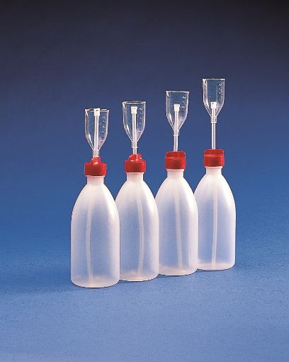 Picture of Adjustable Volume Dispenser Bottle 1000mL PE, 50ml PMP cup