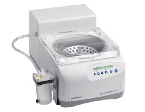 Picture of Concentrator plus complete system, with integrated diaphragm vacuum pump, with connection, e.g., for a gel dryer, without rotor, 230 V/50 – 60 Hz (AU
