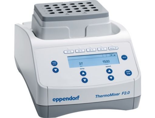Picture of Eppendorf ThermoMixer® F2.0, with thermoblock for 24 reaction vessels 2.0 mL, 220 – 240 V/50 – 60 Hz (AU)