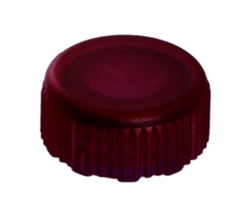 Picture of Screw cap for microtube, Red,  500 per Carton