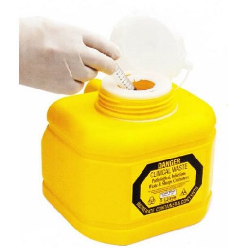 Picture of Sharps Container 5L Square
