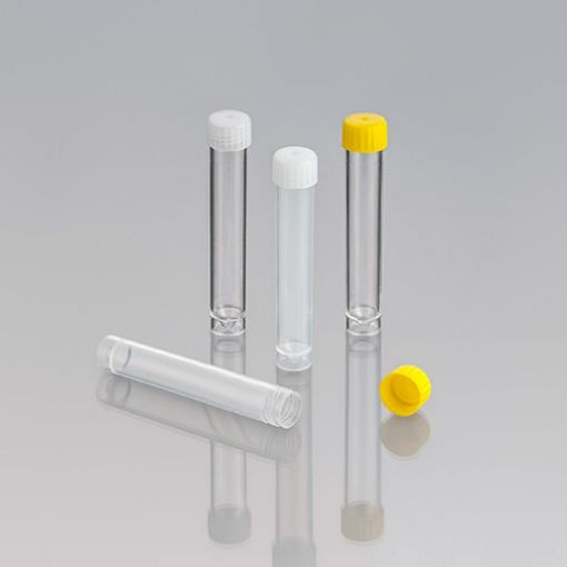 Picture of Tube 10ml Vee bottom PP Red Cap Gamma Sterile, 1600 per Carton