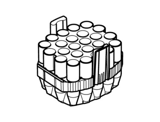 Picture of Adapter for 5/15 mL conical tubes and plates, for rotor S-4xUniversal-Large, set with 2 pieces