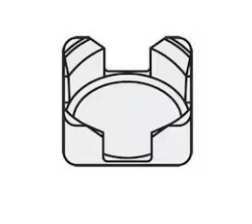 Picture of Adapter, for 1 bottle 400 mL, for 500 mL rectangular bucket in Rotor A-4-81 and Rotor S-4x500, 2 pcs.