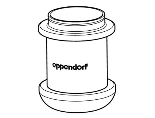 Picture of Adapter, for 1 bottle 500 mL Nalgene®, for Rotor S-4x1000 round buckets, 2 pcs.