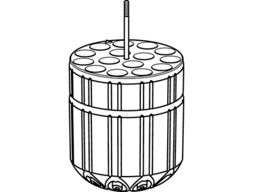 Picture of Adapter, for 15 tubes 4 mL – 8 mL, for Rotor S-4x400, 2 pcs.