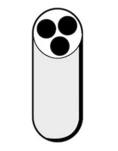 Picture of Adapter, for 3 round-bottom tubes 2.6 – 7 mL (13x100 mm), for Rotor F-34-6-38, 2 pcs.