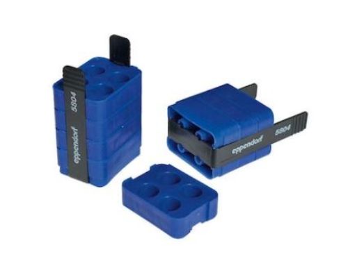 Picture of Adapter, for 4 Eppendorf Tubes® 5.0 mL and 15 mL conical tubes, for 100 mL rectangular bucket in Rotor A-4-44, 2 pcs.