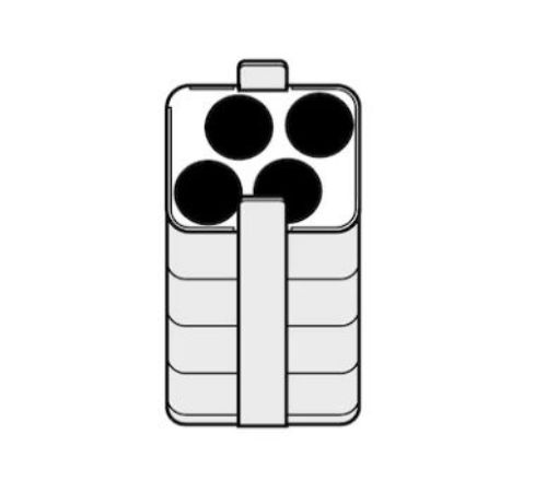 Picture of Adapter, for 4 tubes 30 – 50 mL round-bottom/ 50 mL conical, skirted. Please order adapter for 50 mL conical tubes skirted 5804 737 008., for 250 mL rectangular bucket in Rotor A-4-62, 2 pcs.