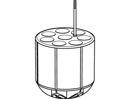 Picture of Adapter, for 8 tubes 9 mL, for Rotor S-4x400, 2 pcs.