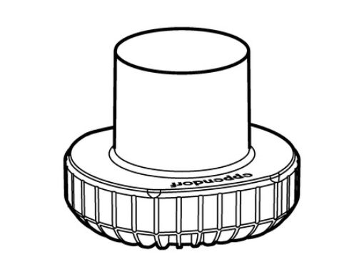 Picture of Adapters for Rotors, for 1 bottle 500 mL flat Nalgene®, for Rotor S-4xUniversal-Large, 2 pcs.