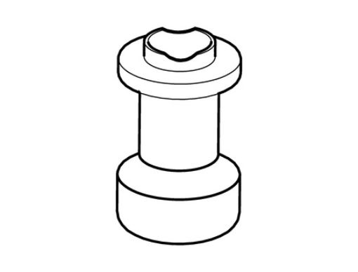 Picture of Adapters for Rotors, for 1 Oak Ridge tubes 50 mL, for Rotor FA-6x250, 2 pcs.