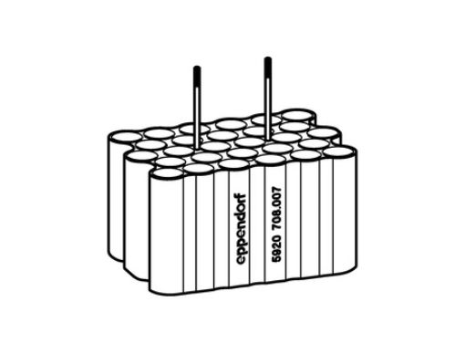 Picture of Adapters for Rotors, for 28 tubes 9 mL, for Rotor S-4x1000 with plate/tube buckets, 2 pcs.