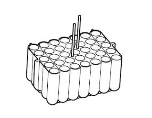Picture of Adapters for Rotors, for 35 tubes 2.6 – 8 mL , for Rotor S-4x1000 with plate/tube buckets, 2 pcs.