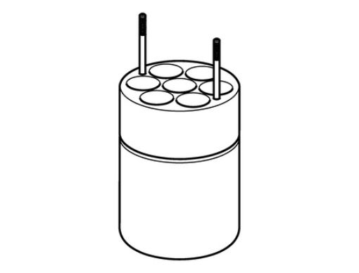 Picture of Adapters for Rotors, for 7 blood collection tubes 5.5 – 12.0 mL, for Rotor FA-6x250, 2 pcs.